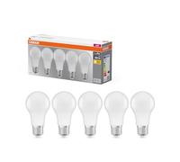 Osram Lampe LED Base Classic A, douille : E27, blanc chaud, 2700 K, 8, 50 W, remplacement pour ampoules 60 W (5 pièces)