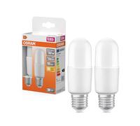 Osram Lampe LED Classic Stick 8,5 W 827, blanc chaud 2 700 K, E27, mate, 806 lm, 15 000 h, pour zones résidentielles