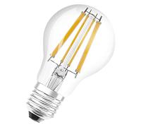 Osram lampe LED, Culot: E27, Blanc froid, 4000 K, 11 W, remplacement pour 100 W Incandescent bulb, clair, LED BASE CLASSIC A, Paquet de 3