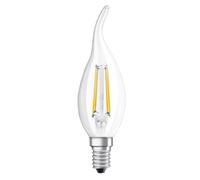 Osram Lampe Led Dimmable Superstar Avec Un Rendu Des Couleurs Particulièrement Élevé (Cri90), E14-Base, Verre Dépoli ,Blanc Chaud (2700k), 470 Lumen,Remplacement De 40w-Ampoules 1-Pack Blanc