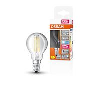 Osram Lampe LED dimmable Superstar avec un rendu des couleurs particulièrement élevé (CRI90), E14-base, Aspect filament,Blanc froid (4000K), 470 Lumen,Remplacement de 40W-Ampoules 1-Pack