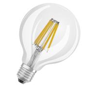 Osram Lampe Led Dimmable Superstar Avec Un Rendu Des Couleurs Particulièrement Élevé (Cri90), E27-Base, Aspect Filament ,Blanc Chaud (2700k), 1521 Lumen,Remplacement De 100w-Ampoules 1-Pack Blanc