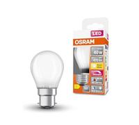 OSRAM Lampe LED dimmable Superstar avec un rendu des couleurs particulièrement élevé (CRI90), E27-base, verre dépoli ,Blanc chaud (2700K), 470 Lumen,Remplacement de 40W-Ampoules 1-Pack