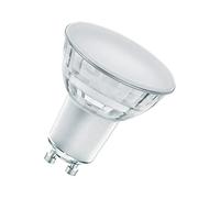 OSRAM Lampe LED dimmable Superstar avec un rendu des couleurs particulièrement élevé (CRI90), GU10-base, verre clair ,Blanc chaud (2700K), 575 Lumen,Remplacement de 46W-Ampoules 1-Pack