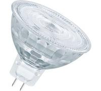OSRAM Lampe LED dimmable Superstar avec un rendu des couleurs particulièrement élevé (CRI90) - GU5.3-base - verre clair - Blanc chaud (2700K) - 621 Lumen - Remplacement de 50W-Ampoules 1-Pack} G