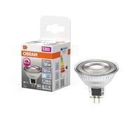 Osram Lampe LED dimmable Superstar avec un rendu des couleurs particulièrement élevé (CRI90), GU5.3-base, verre clair,Blanc froid (4000K), 621 Lumen,Remplacement de 50W-Ampoules 1-Pack