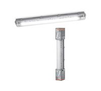 OSRAM Lampe LED étanche à l'humidité, 1x7W, blanc neutre 4000K, 700lm, IP65, résistante à la poussière et aux éclaboussures, pour caves et garages