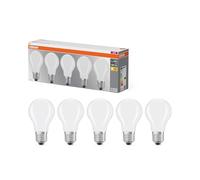 OSRAM Lampe LED Filament Base A100 forme d'ampoule 11W 827, 2700K blanc chaud, E27, dépolie, 1521 lm, lumière instantanée 100%