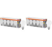 Osram Lampe LED Filament Base A100 forme d'ampoule 11W 827, 2700K blanc chaud, E27, dépolie, 1521 lm, lumière instantanée 100% (Lot de 2)
