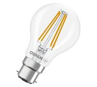 Osram Lampe LED A60 filament forme étoile 2700K blanc chaud 5,9W 806 lm 15 000 h B22d transparente