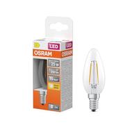 Osram Lampe LED forme étoile bougie B25 filament, 2700 K blanc chaud, 1,8