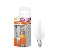 Osram Ampoule LED Bougie B40 Filament forme étoile 3,4 W E14 2700 K 470 lm dépolie 15 000 h