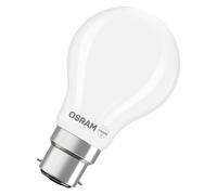 OSRAM Lampe LED forme étoile filament A40, 4000 K blanc neutre, 3,4 W, B22d, dépolie, 470 lm, 15 000 h, pour plafonniers et lampadaires, non éblouissante
