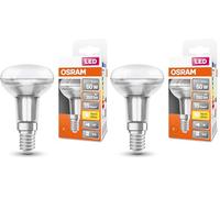 Osram Lampe LED LED Star R50 pour la base E14, lampe de réflecteur, conception en verre, 350 lumens, blanc chaud (2700k), remplacement des ampoules 60W conventionnelles, non dimmables, 1 pack