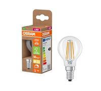 Osram Lampe LED mini bougie Classic P40 Filament, 2,5 W, E14, transparente, petit format, recommandée pour les lustres, lampes de bureau, lampes de miroir