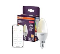 OSRAM Lampe LED SMART B40 forme bougie E14, 4,9 W ZigBee 3.0, intensité variabl