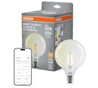Osram Lampe LED SMART+ Globe E27 filament 2700K dimmable app/vocale compatible Alexa Google