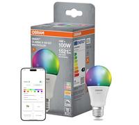 Osram Lampe LED SMART+ Matter A100 14W E27 RGBW dimmable commande par application/vocale WiFi Alexa