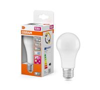 Osram Lampe LED Star Classic A 75, 10W, 62mA, économe en énergie, extinction automatique, éclairage maximal immédiat, pas de préchauffage, allumage automatique à la tombée de la nuit