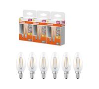 Osram Lampe LED Star Classic Bougie Filament 1,8 W Transparente E14