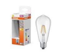 OSRAM Lampe LED Star Edison ST64 40 Filament, 2700 K blanc chaud, 3,4 W, E27, transparente, 470 lm, 15 000 h, pour suspensions, look vintage, décorative