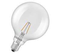 Osram Lampe LED Star Globe G125 25 Filament, 2700 K blanc chaud, 1,8 W, E27, transparente, 250 lm, 15 000 h, pour suspensions, grande boule, décorative