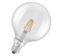 Osram Lampe LED Star Globe G125 40 Filament, 2700 K blanc chaud, 3,4 W, E27, transparente, 470 lm, 15 000 h, pour luminaires suspendus, grande forme sphérique