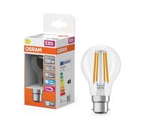 OSRAM Lampe LED Superstar Classic A100 11 W 865, lumière du jour 6 500 K, B22d, transparente, 1 521 lm, 15 000 h, intensité variable