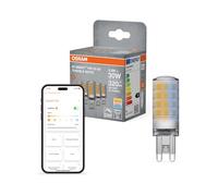 Osram Lampe Smart+ WiFi PIN G9 3,5 W 827, 2 700-6 500 K, blanc réglable, 320 lm, 20 000 h, compatible avec Alexa et Google