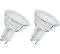 Osram Lamps Lampe LED dimmable Superstar avec un rendu des couleurs particulièrement élevé (CRI90), GU10-base, verre clair,Blanc froid (4000K), 350 Lumen,Remplacement de 32W-Ampoules 1-Pack (Lot de 2)