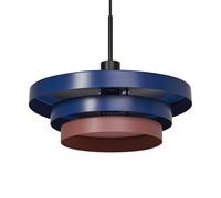 OSRAM Layers Suspension décorative avec culot E27, 400mm, IP20, métal, bleu/rose