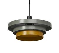 OSRAM Layers Suspension décorative avec culot E27, 400mm, IP20, métal, vert/jaun