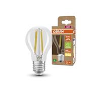OSRAM LED ampoule à économie d'énergie, ampoule à filament en verre, E27, blanc chaud (3000K), 4 watts, remplace l'ampoule 60W, très efficace et à économie d'énergie, pack de 1