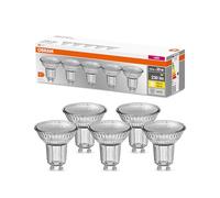 Osram Ampoule LED PAR16 GU10 2,6W 2700K (blanc chaud) 36° non dimmable équiv.35W Pack de 5