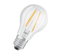 Osram LED BASE CLASSIC A / Lampe LED, ampoule de forme classique, avec un style filament, avec un culot à vis: E27, 7 W, 220…240 V, 60 W remplacement, clair, 2700 K, 2pack