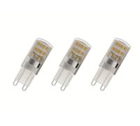OSRAM LED BASE PIN G9 / Ampoule LED: G9, 1,90 W, 20 W remplacement pour, clair, Blanc chaud, 2700 K, 3-pack