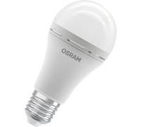 OSRAM LED Classic A 60 Lampe de camping / éclairage de secours avec batterie rechargeable intégrée (ex 60W) 8W Blanc chaud E27} blanc