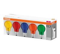 OSRAM - Led colorbox standard 1.6W E27 verre déco x 5 en boite
