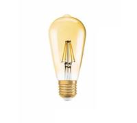 Osram Ampoule LED E27 230 V 7 W (=54 W) monochrome doré A+ Ø64×143 mm dimmable