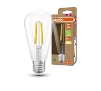 Osram LED Energy Saving Lamp, Edison Filament, E27, Warm White (3000K), 4 watt, remplace une ampoule de 60W, très efficace et économe en énergie, pack of 1