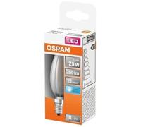 OSRAM - LED filament flamme dépoli dim. 2.5W E14 250lm 4000K froid