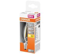 OSRAM Ampoule LED | Culot: E14 | Blanc chaud | 2700 K | 2,50 W | équivalent à 25 W | clair | LED Retrofit CLASSIC BA