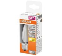 OSRAM - LED flamme verre dépoli 4W E27 470lm 2700K chaud