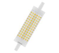 OSRAM LED Line LED-Lampe mit R7s-Retrofit-Sockel, 19 W / 2452 lm, klar, kaltweißes Licht mit 4000 K, nicht-dimmbar. IP20, bleifreies Glas, 28 mm Durchmesser, EEK E, Blanc Froid