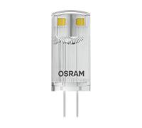 OSRAM 4058075431935 LED CEE F (A - G) G4 forme de cône 0.9 W = 10 W blanc chaud (Ø x L) 12 mm x 33