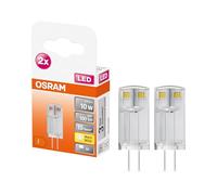 OSRAM 4058075449770 LED CEE F (A - G) G4 forme de cône 0.9 W = 10 W blanc chaud (Ø x L) 12 mm x 33