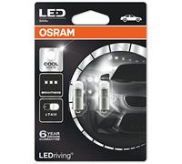 OSRAM LED Premium Retrofit BA9s T4W Intérieur 3850CW-02B Cool White 12V Blister Double Set de 2
