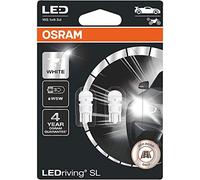 OSRAM LED Premium Retrofit W2.1x9.5d, LED-W5W, éclairage intérieur, 2850CW-02B, Cool White, 12V véhicule de tourisme, blister double - 2 unités