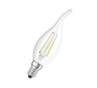 OSRAM 4058075436640 LED CEE F (A - G) E14 forme de flamme coup de vent 2.5 W = 25 W blanc chaud 1 pc