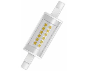 OSRAM LED SLIM LINE R7S | Tube Crayon LED culot R7s, 6W = 60W équivalent incandescent | Blanc chaud | 2700K